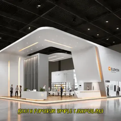 Booth Pameran Simple Tasikmalaya